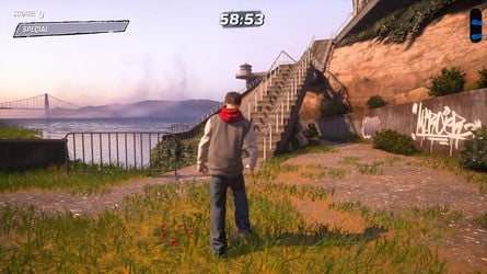 Tony Hawk's Pro Skater 3 + 4: Alcatraz Walkthrough - All Park Goals and Collectibles 71