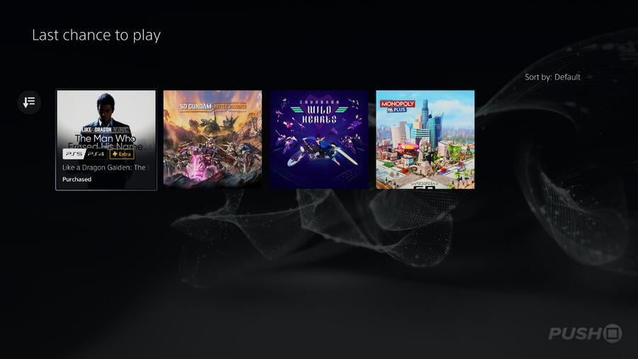 PS Plus Extra January 2026 Leaving 1