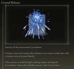Elden Ring: Offensive Sorceries - Crystal Release