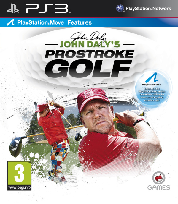 John Daly's ProStroke Golf Cover Artwork