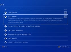 How to Enable PS4 Pro Boost Mode