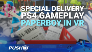 Special Delivery PS4: Paperboy in Virtual Reality | PlayStation VR | PS4 Pro Gameplay Footage