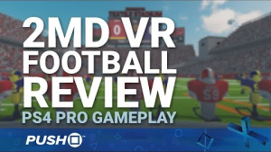 2MD VR Football Review: Virtual Reality American Football | PSVR | PS4 Pro Gameplay Footage