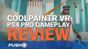 CoolPaintrVR PSVR Review: Tilt Brush for PS4 | PlayStation VR | PS4 Pro Gameplay Footage