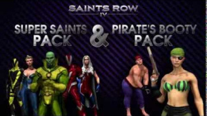 Saints Row IV (PS3) Super Saints And Pirates Booty Pack DLC Trailer