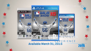 MLB 15 The Show (PS4/PS3/Vita) PS Experience Trailer