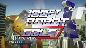 100ft Robot Golf (PS4) PSX 2015 Announce Trailer