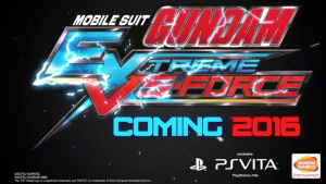 Mobile Suit Gundam Extreme Vs-Force (Vita) Announcement Trailer