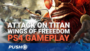 Attack on Titan: Wings of Freedom PS4 Gameplay | PlayStation 4 | Footage