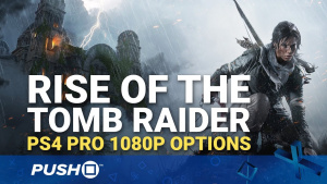 Rise of the Tomb Raider PS4 Pro Gameplay: 1080p Graphics Options | PlayStation 4 | Footage