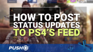 How to Post Status Updates to the Activity Feed on PS4 | Firmware Update 4.50 | PlayStation 4 Guides