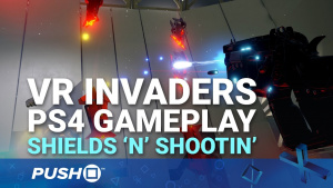 VR Invaders Complete Edition PS4: Shields 'n' Shootin' | PlayStation VR | Gameplay Footage