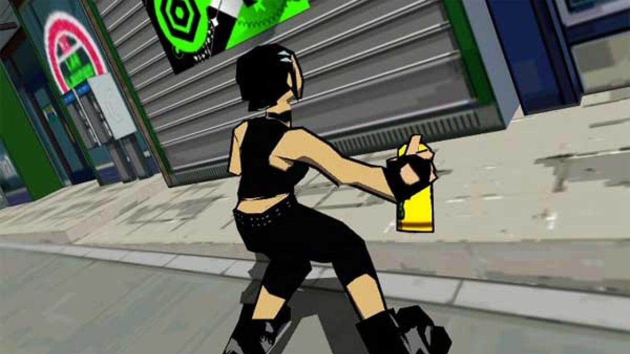 Jet Set Radio Vita Runs Out of Spray Paint Push Square