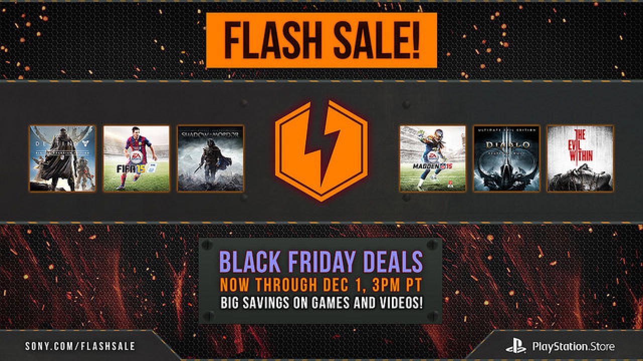 Sony Slashes Ps4 Ps3 Prices In Black Friday Flash Sale On Us Playstation Store Push Square