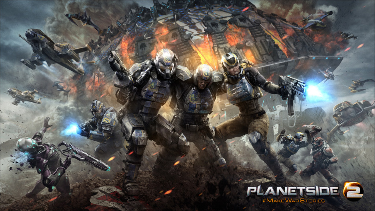 Planetside 2 S Ps4 Beta Will Crash Land Next Month Push Square