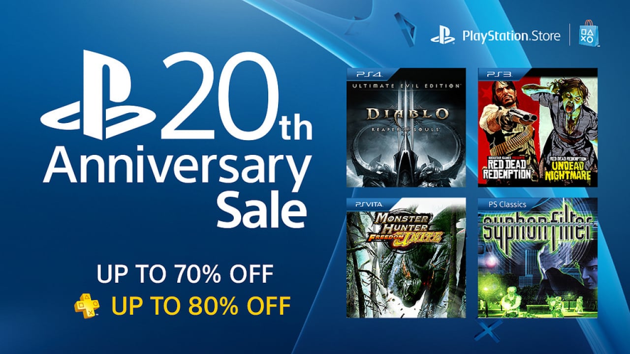 Massive 20th Anniversary PlayStation Store Sale Hits North America