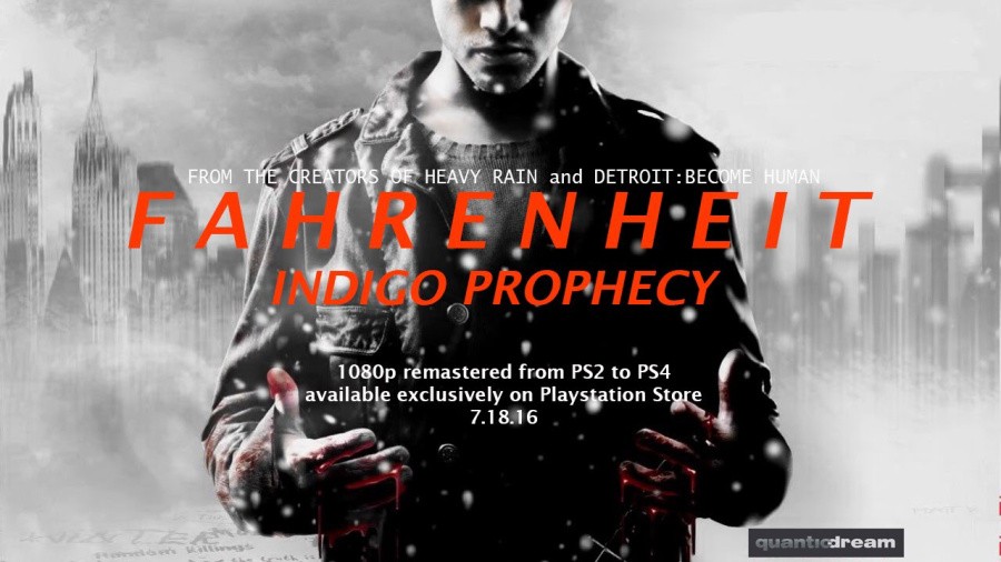 Fahrenheit Indigo Prophecy PS2 PlayStation 2
