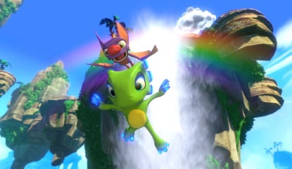 Running the Collectathon in Yooka-Laylee on PS4