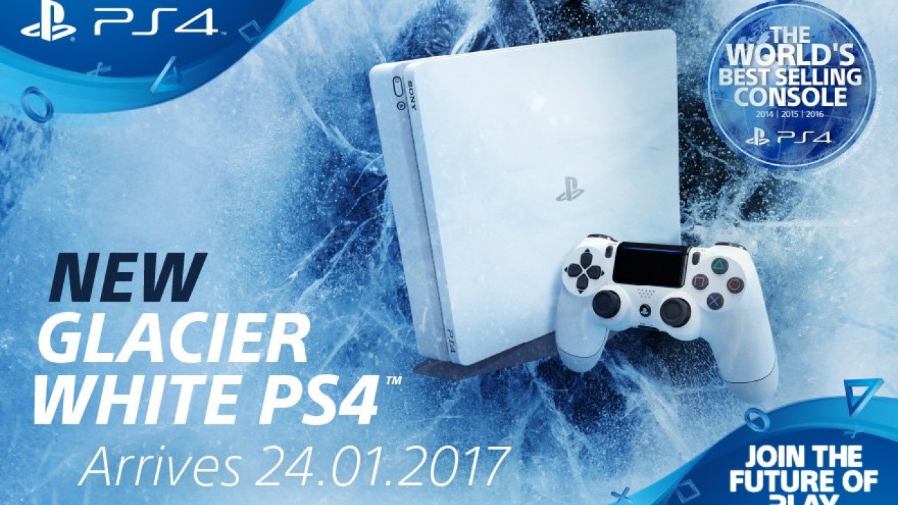 ps4 slim glacier white