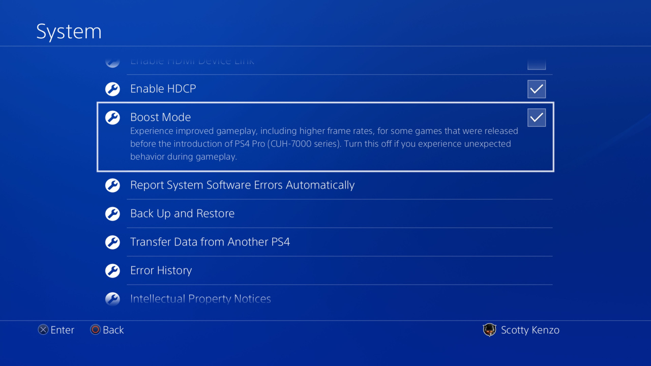 How to Enable PS4 Pro Boost Mode - Guide - Push Square