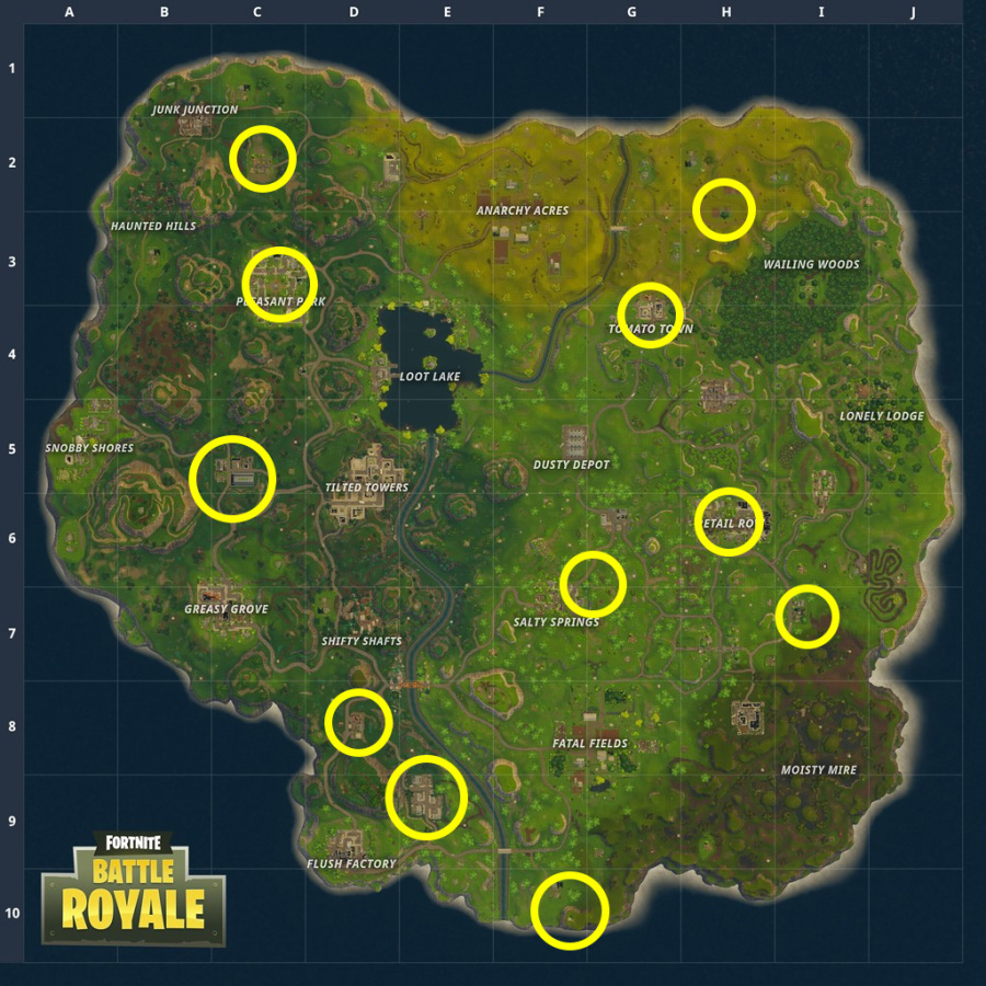 Fortnite Hungry Gnome Locations - Where to Search for Hungry Gnomes ...