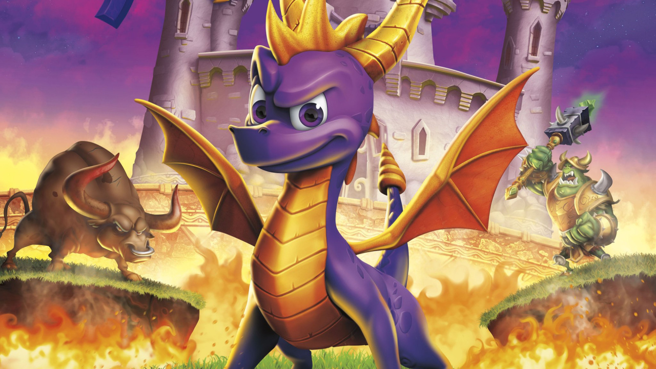 Reminisce With Recreations Of The Spyro Trilogys Original Cover Art.