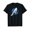 Marvel's Avengers Game Silver 'A' Logo T-Shirt