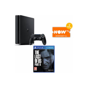PlayStation 4 1TB + The Last of Us Part II + NOW TV