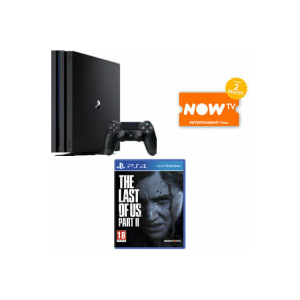 PlayStation 4 Pro + The Last of Us Part II + NOW TV