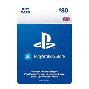 PlayStation Wallet Top Up £80 PS5 / PS4