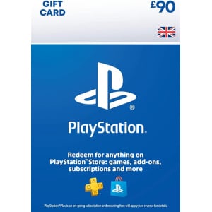 PlayStation PSN Card £90 Wallet Top Up