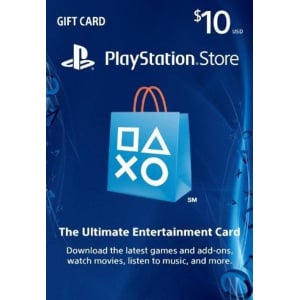 $10 PlayStation Store Gift Card