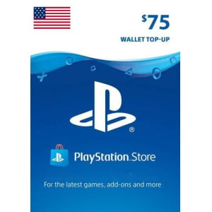 $75 PlayStation Network (PSN) Card