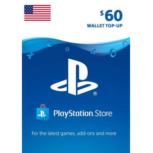 $60 PlayStation Network Card (US)