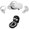 Quest 2 - Advanced All-in-One Virtual Reality Headset - 128 GB & Dazed Oculus Quest 2 Case V2