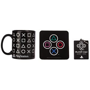 Playstation Mug, Coaster and Keyring Gift Set