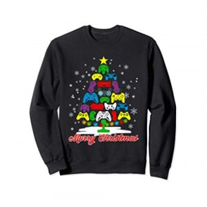 Video Game Controller Christmas Sweatshirt