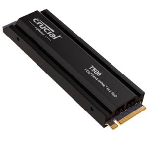 Crucial T500 1TB SSD PCIe Gen4 NVMe M.2 Internal Gaming PS5 SSD with Heatsink
