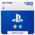 $250 PlayStation Store Gift Card [Digital Code]