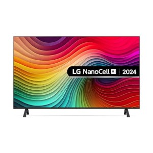 LG 43NANO82T6B 43-Inch Nanocell AI 4K UHD Smart TV, (2024)