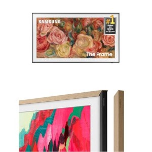 SAMSUNG 65-Inch QLED 4K The Frame Smart TV (2024)