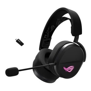 ASUS ROG Pelta Wireless Gaming Headset for PC, Switch, PS5