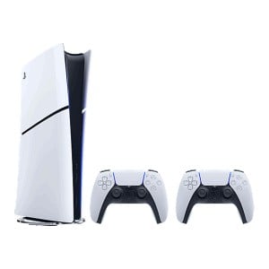 PS5 Slim Digital Edition + Two DualSense Controllers