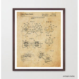 Playstation Patent Poster