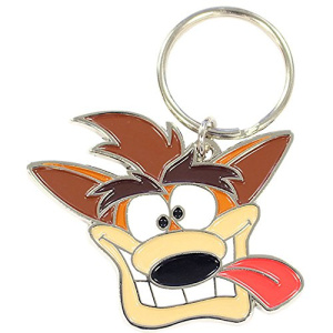 Official Crash Bandicoot Crash Key Chain Ring