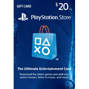 PlayStation PSN Card 20 USD Wallet Top Up