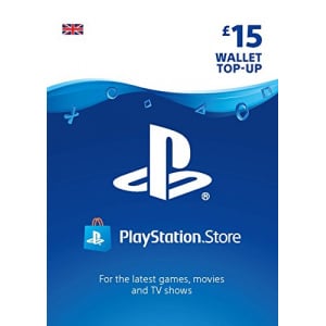 PlayStation PSN Card 15 GBP Wallet Top Up