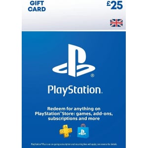 PlayStation PSN Card £25 Wallet Top Up