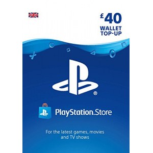 PlayStation PSN Card 40 GBP Wallet Top Up