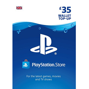 PlayStation PSN Card 35 GBP Wallet Top Up
